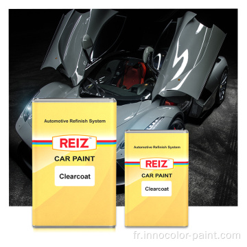 Reiz Auto Paint Supply Automotive Refinish revêtement High Gloss Car Paint Finitions Clearcoat
